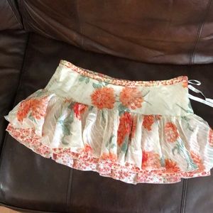 Size 6 silk Abercrombie and Fitch skirt